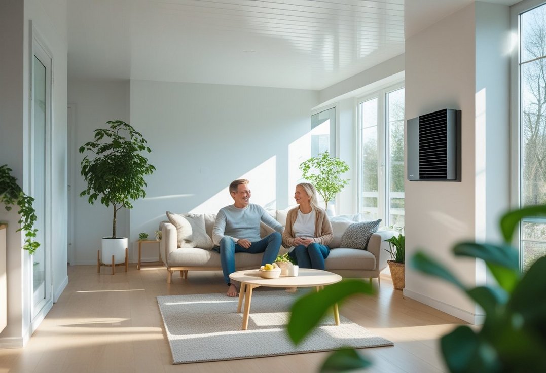 Saadan forbedrer du indeklimaet med loftmaling og varmepumpe i Faaborg Saadan forbedrer du indeklimaet med loftmaling og varmepumpe i Faaborg